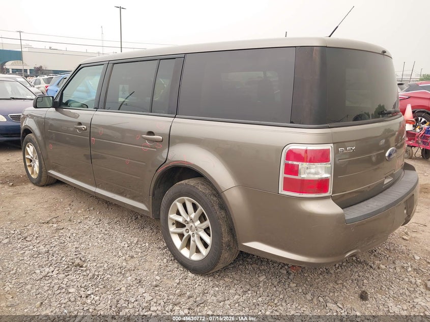 Vin: 2fmgk5b83dbd22771, lot: 46129238, ford flex se 20133