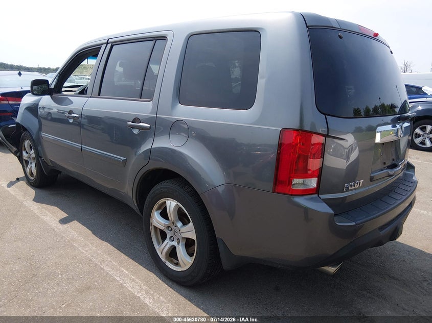Vin: 5fnyf4h50cb071536, lot: 46129246, honda pilot ex-l 20123