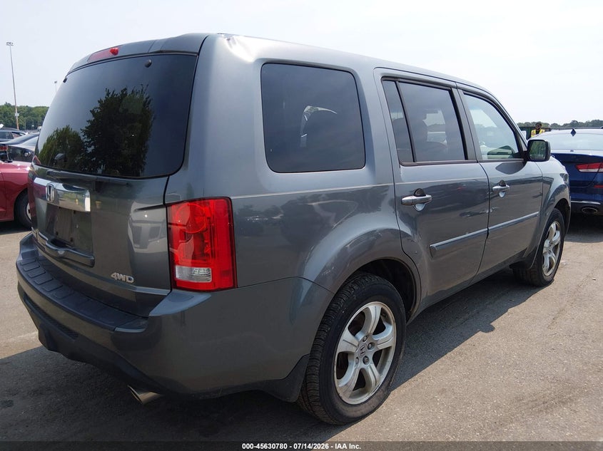 Vin: 5fnyf4h50cb071536, lot: 46129246, honda pilot ex-l 20124