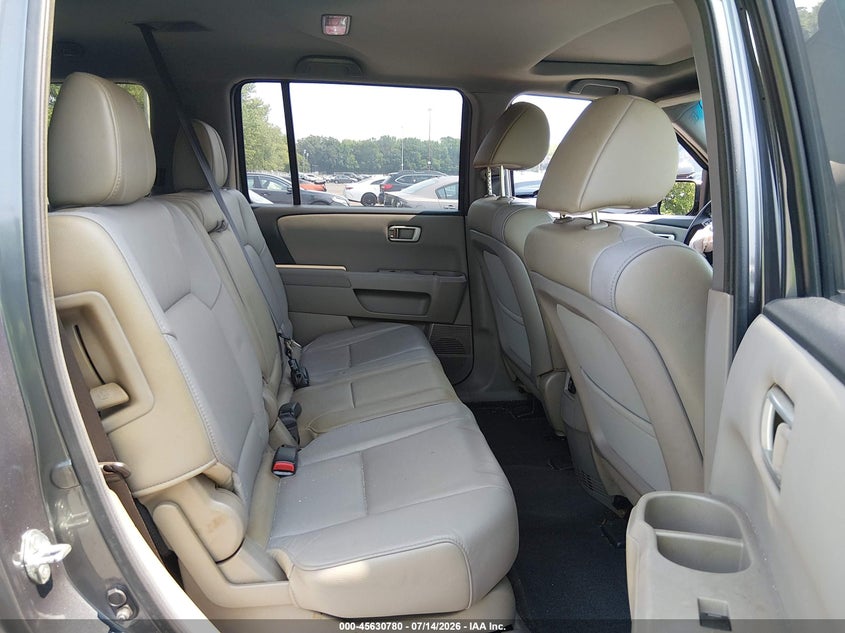 2012 Honda Pilot Ex-L VIN: 5FNYF4H50CB071536 Lot: 45630780