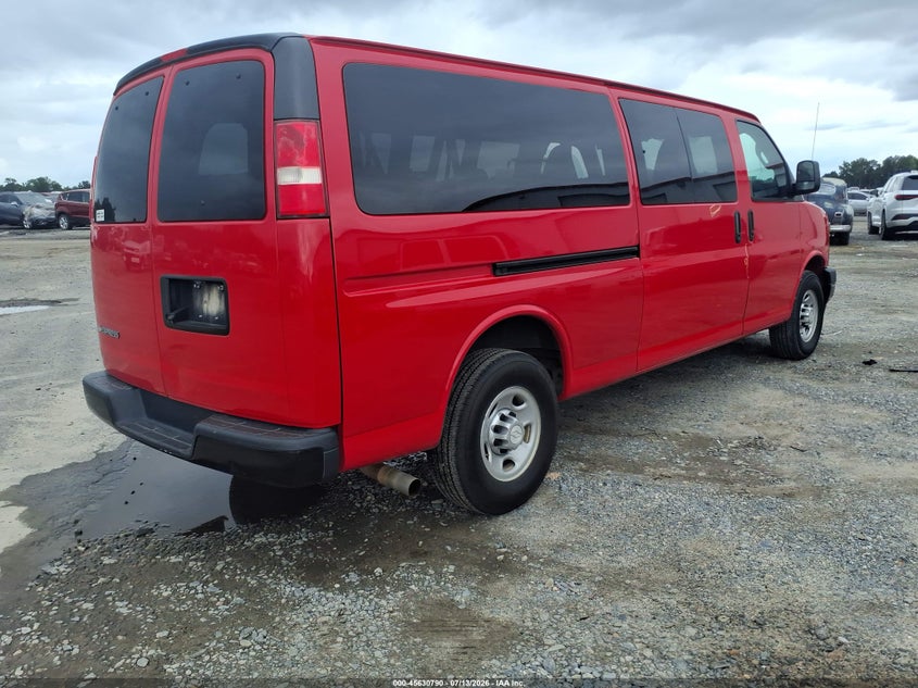 Vin: 1gazgnfg2h1290664, lot: 46129256, chevrolet express 3500 ls 20174
