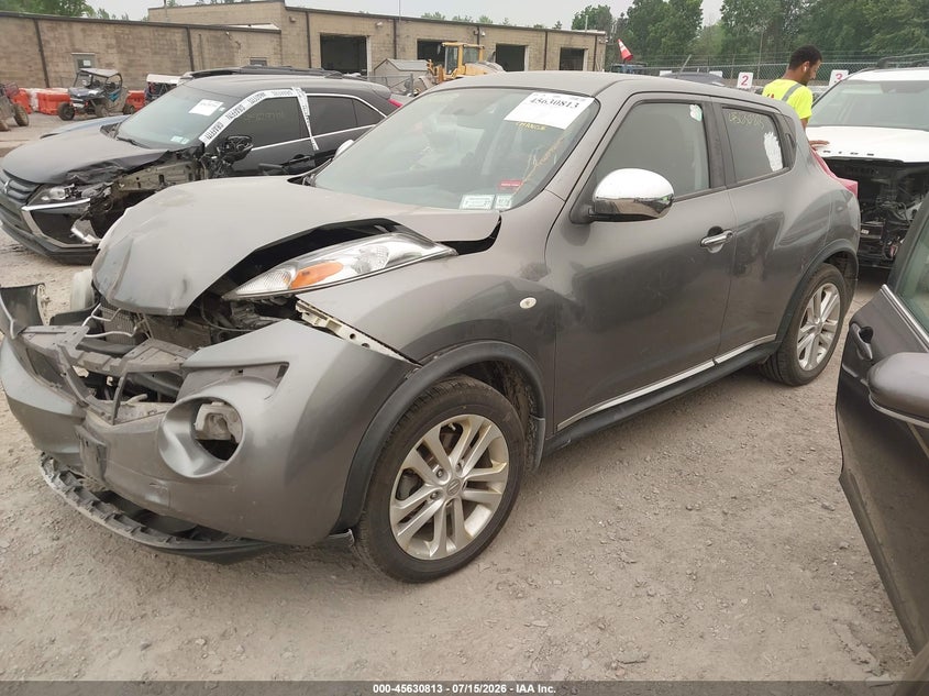Vin: jn8af5mv4ct109221, lot: 46129279, nissan juke sl 20122