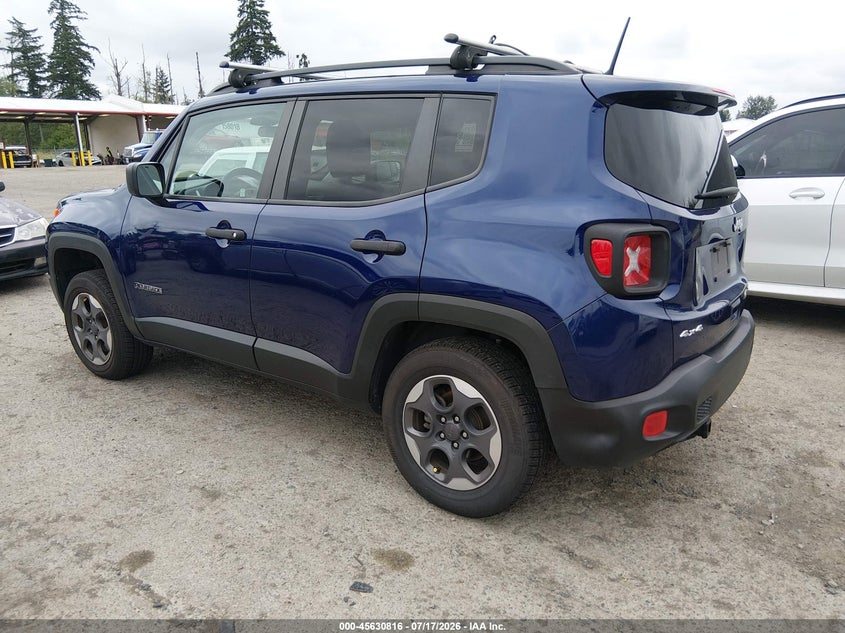 2018 JEEP RENEGADE auction photo 3