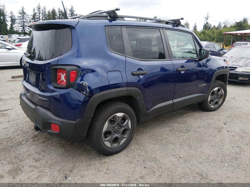 2018 JEEP RENEGADE auction photo 4