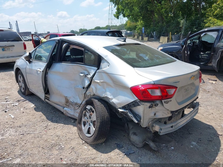 2018 Chevrolet Cruze Ls Auto VIN: 1G1BC5SM5J7218661 Lot: 45630842