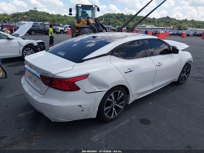 2018 Nissan Maxima 3.5 Platinum VIN: 1N4AA6AP6JC408265 Lot: 45630861