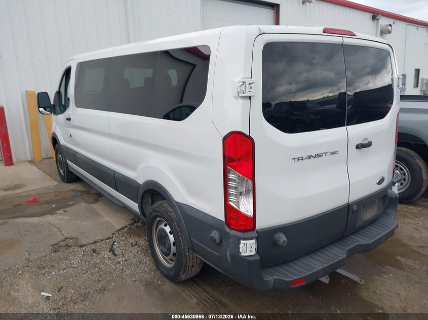 Vin: 1fbzx2zm9jkb42670, lot: 46129332, ford transit-350 xl 20183