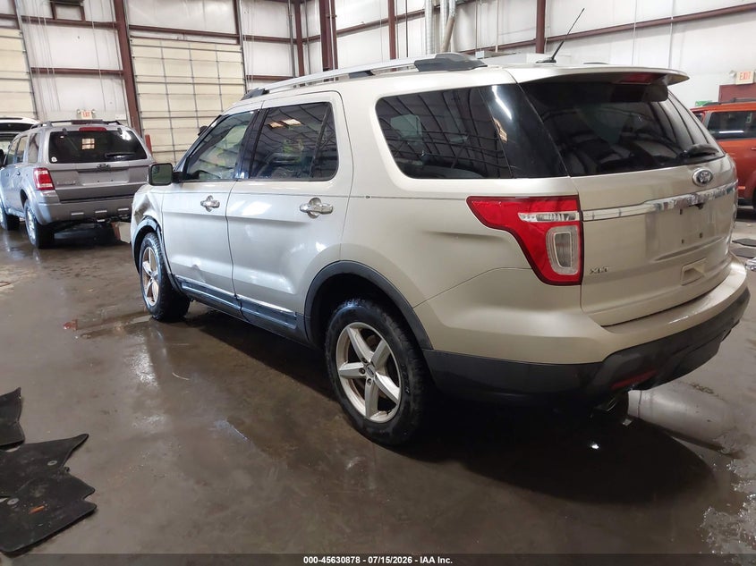 Vin: 1fmhk8d89bga00550, lot: 46129344, ford explorer xlt 20113