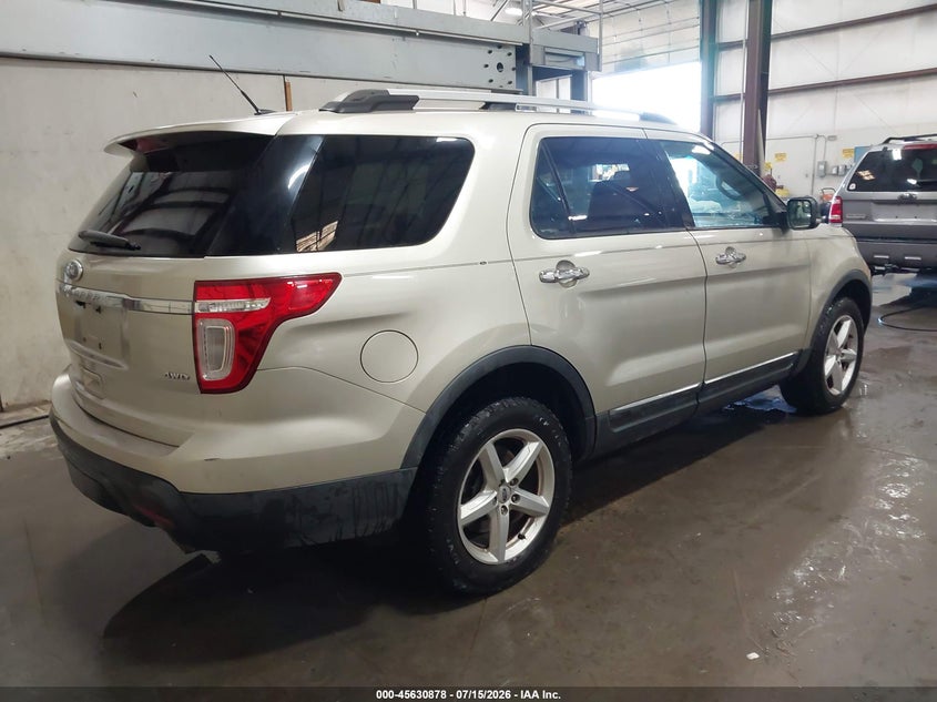Vin: 1fmhk8d89bga00550, lot: 46129344, ford explorer xlt 20114