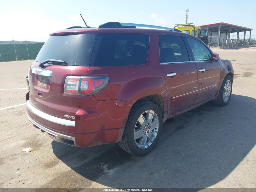 Vin: 1gkkvtkd4fj292030, lot: 46129349, gmc acadia denali 20154