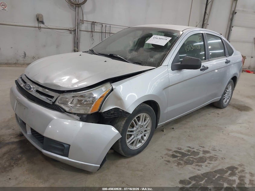 Vin: 1fahp3fn8bw182202, lot: 46129394, ford focus se 20112