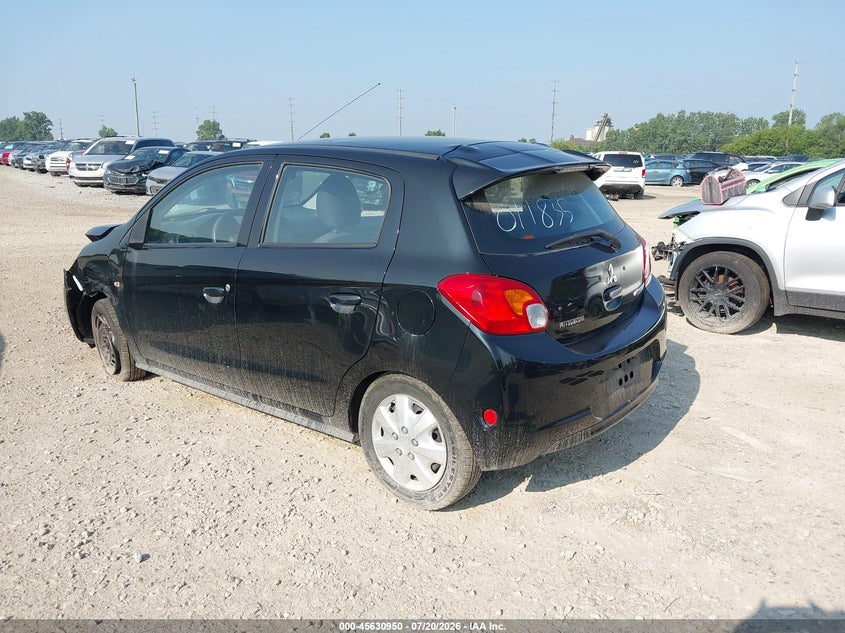 Vin: ml32a3hj5eh011835, lot: 46129416, mitsubishi mirage de 20143