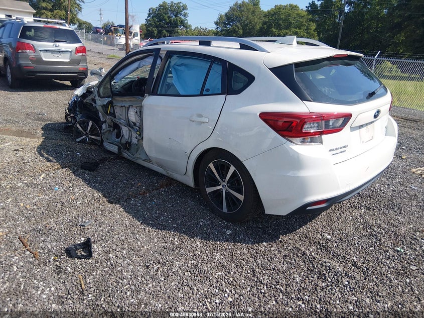Vin: 4s3gtav66n3715640, lot: 46129424, subaru impreza premium 5-door 20223