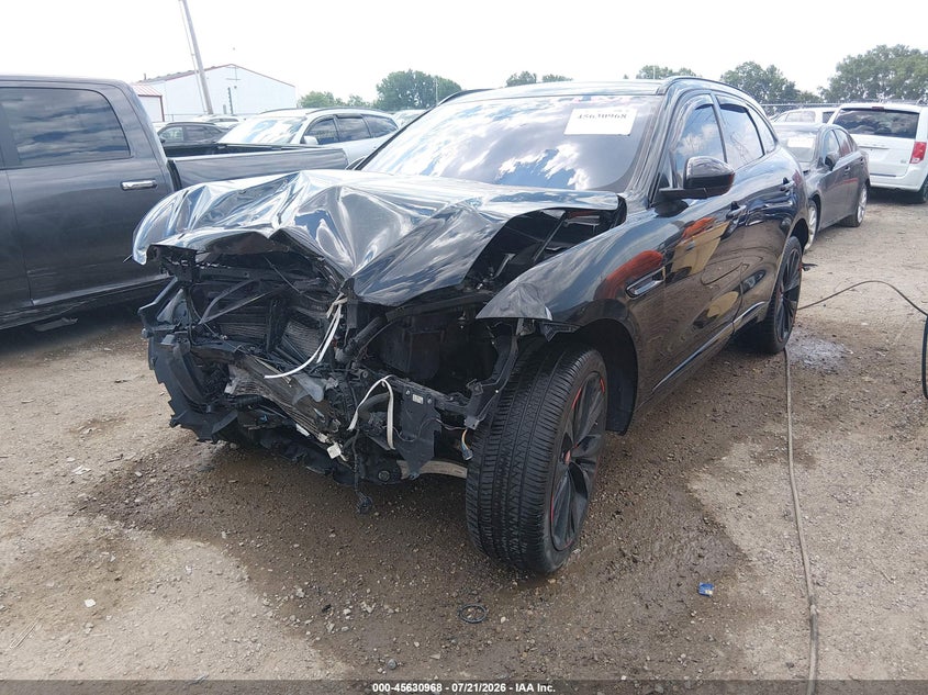 Vin: sadcm2fv9ja282364, lot: 46129434, jaguar f-pace s 20182