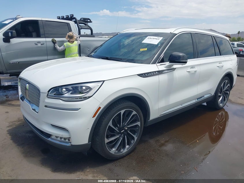 Vin: 5lm5j7xc7lgl32632, lot: 46129435, lincoln aviator reserve 20202