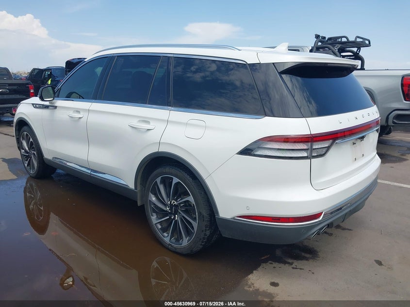 Vin: 5lm5j7xc7lgl32632, lot: 46129435, lincoln aviator reserve 20203
