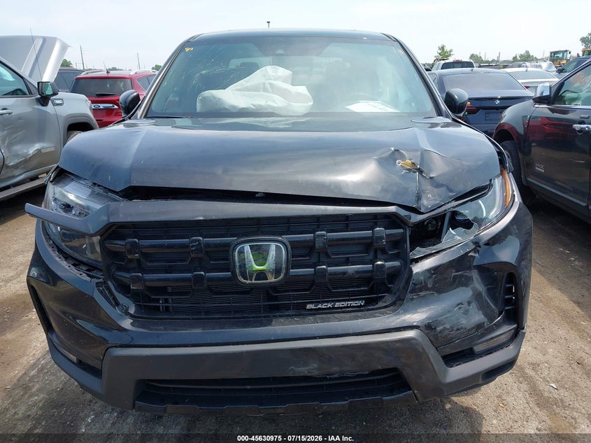 2026 Honda Ridgeline Black Edition VIN: 5FPYK3F81TB017608 Lot: 45630975