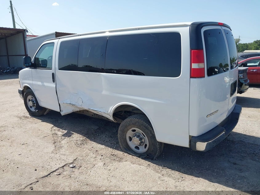 Vin: 1gazgyfg1e1142275, lot: 46129447, chevrolet express 3500 lt 20143