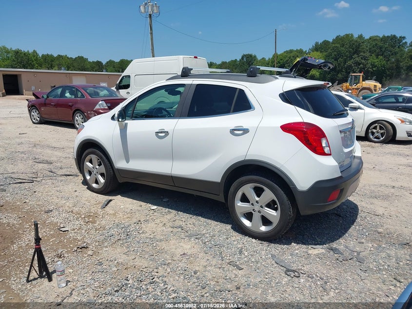 Vin: kl4cjesb7gb684639, lot: 46129448, buick encore 20163