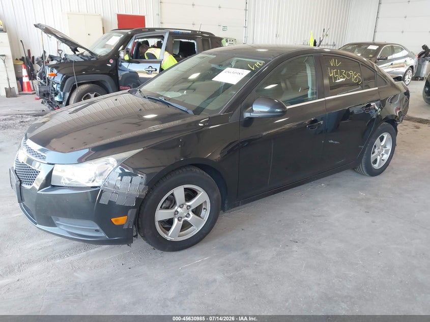 2014 Chevrolet Cruze, Удар сзади, IAAI, VIN 1G1PC5SB4E7406503 — фото 2