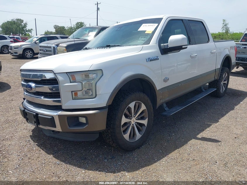 2015 Ford F-150, Левый бок, IAAI, VIN 1FTEW1EFXFFC93483 — фото 2