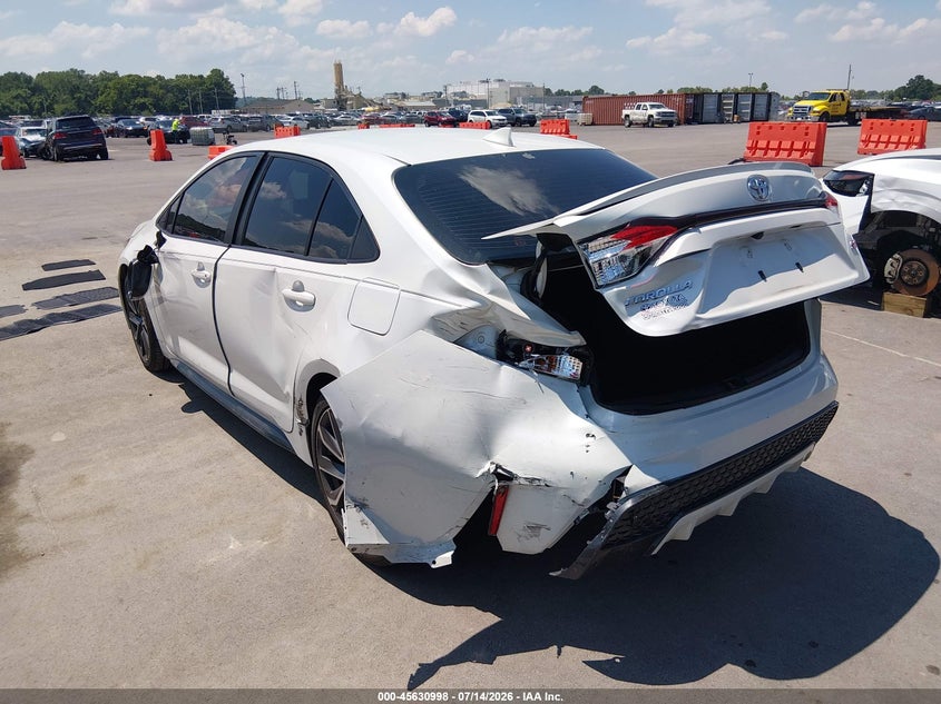 2021 Toyota Corolla Se VIN: JTDS4MCE6MJ080528 Lot: 45630998