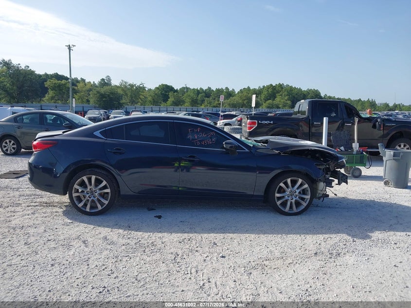 2016 Mazda Mazda6 I Touring VIN: JM1GJ1V50G1428919 Lot: 45631002