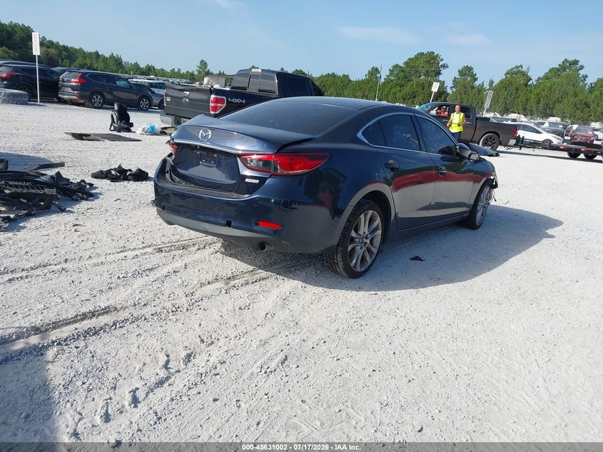 2016 Mazda Mazda6 I Touring VIN: JM1GJ1V50G1428919 Lot: 45631002