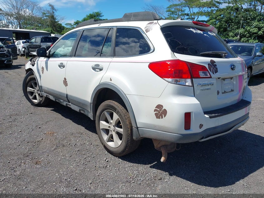 Vin: 4s4brbsc4d3230660, lot: 46129469, subaru outback 2.5i limited 20133
