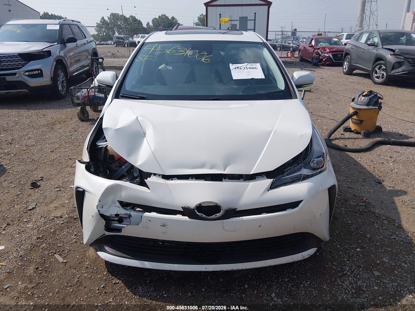 2019 Toyota Prius Limited VIN: JTDKARFU5K3091028 Lot: 45631006