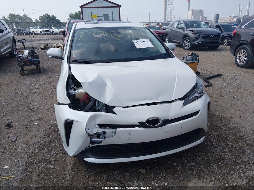 2019 Toyota Prius Limited VIN: JTDKARFU5K3091028 Lot: 45631006