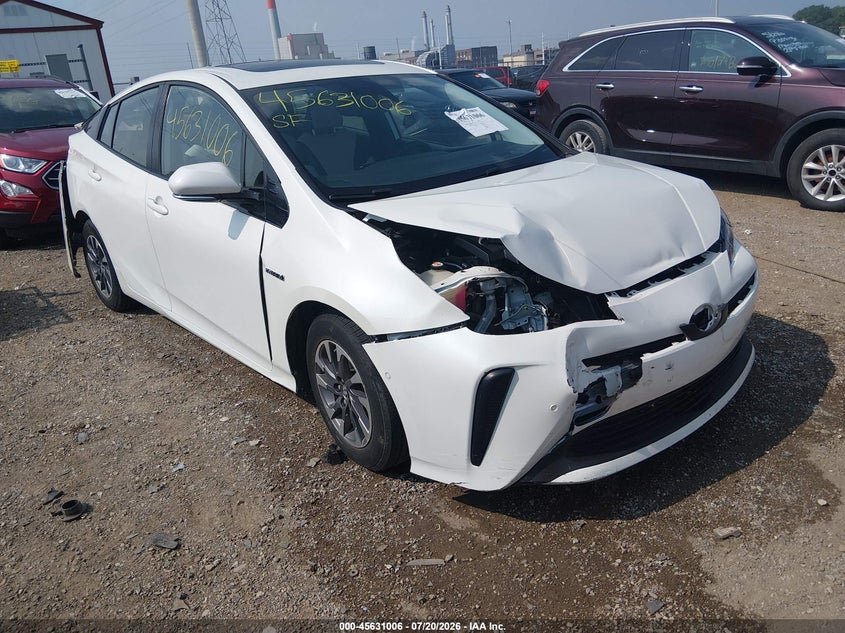 2019 Toyota Prius Limited VIN: JTDKARFU5K3091028 Lot: 45631006