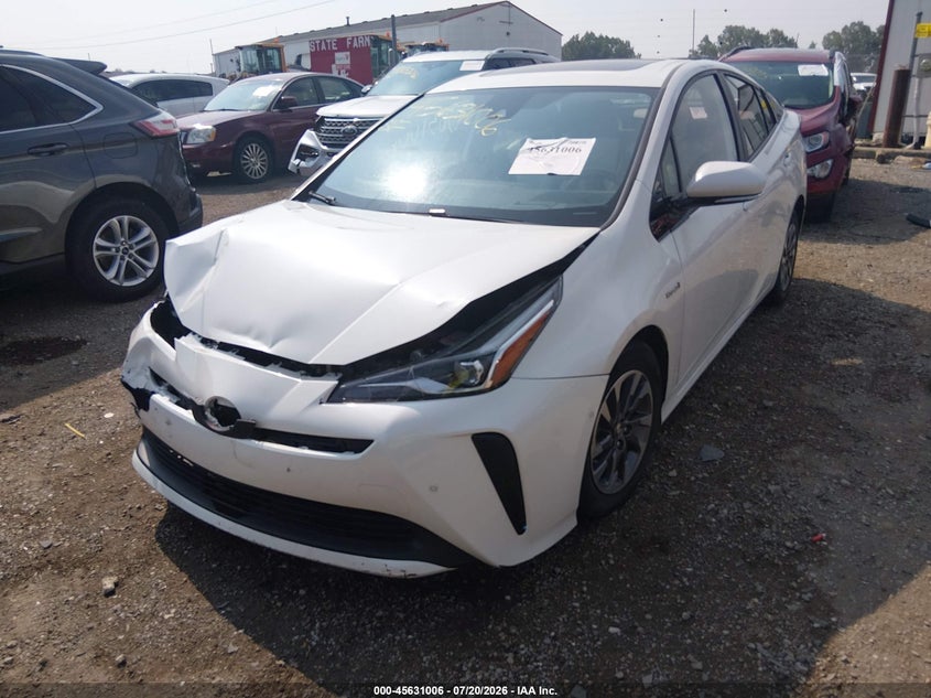 2019 Toyota Prius Limited VIN: JTDKARFU5K3091028 Lot: 45631006