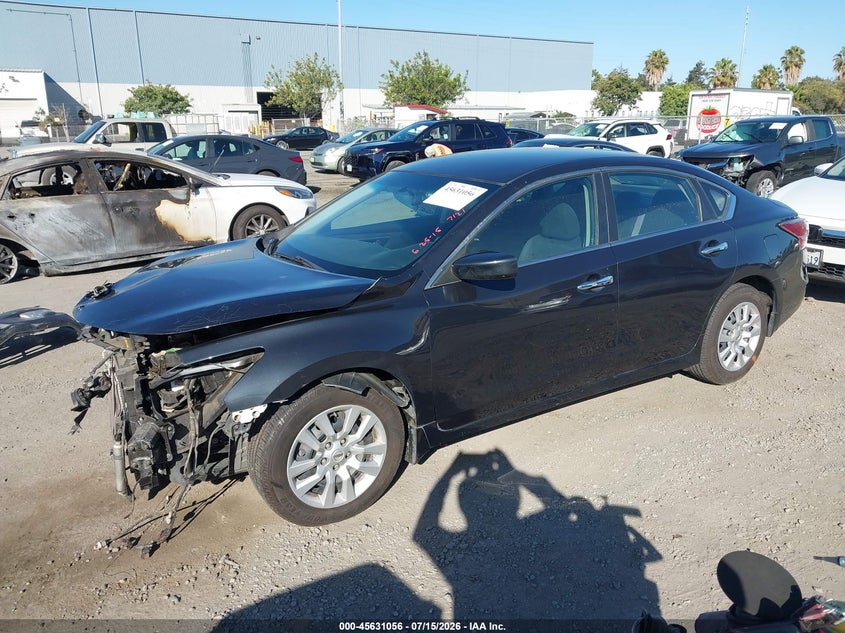 2014 Nissan Altima, Удар спереду, IAAI, VIN 1N4AL3AP7EN212161 — фото 2