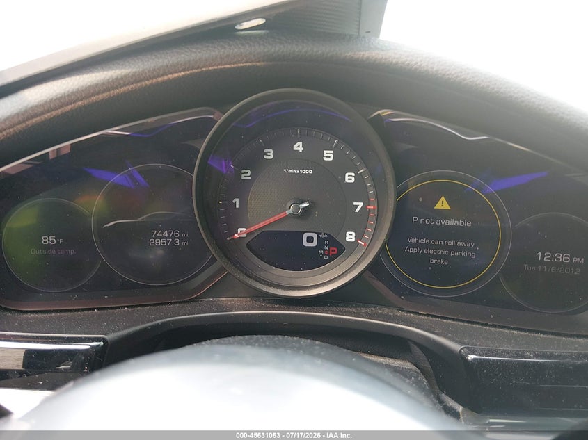 2020 Porsche Panamera 4 VIN: WP0AA2A77LL104223 Lot: 45631063