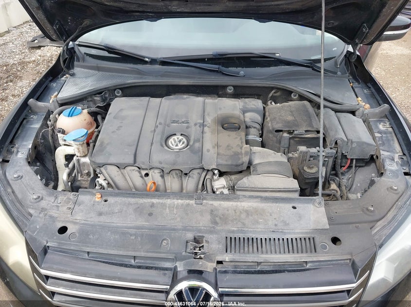 2013 Volkswagen Passat 2.5L Se VIN: 1VWBH7A34DC094274 Lot: 45631064