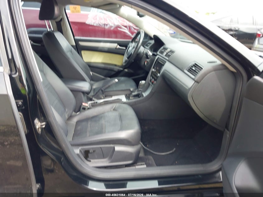 2013 Volkswagen Passat 2.5L Se VIN: 1VWBH7A34DC094274 Lot: 45631064