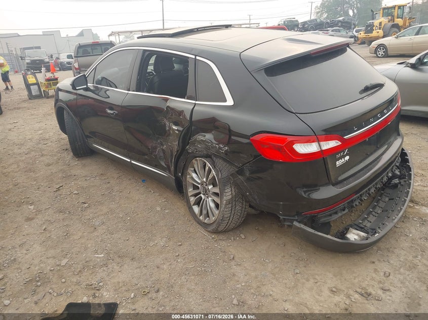 2016 LINCOLN MKX auction photo 3