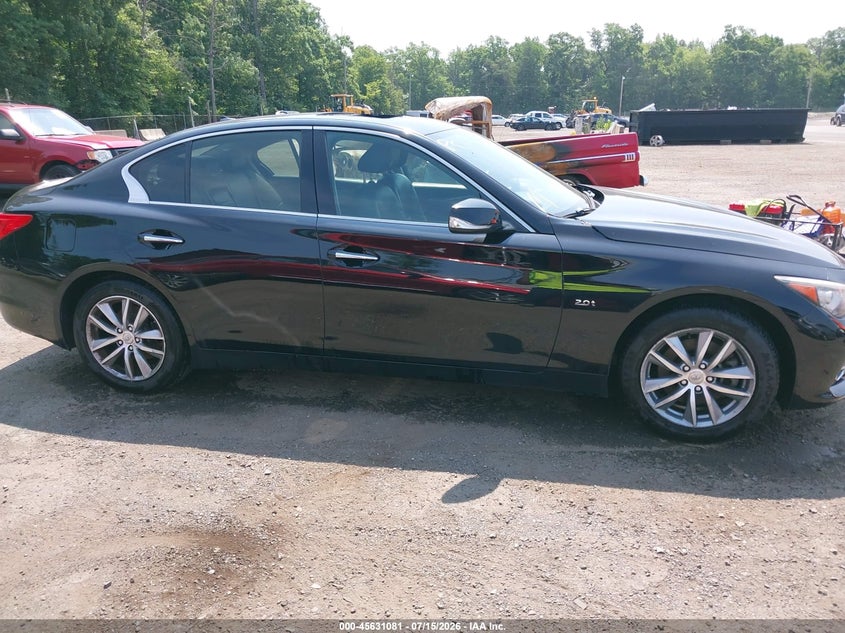 2016 Infiniti Q50 2.0T Base/2.0T Premium VIN: JN1CV7AR3GM252531 Lot: 45631081
