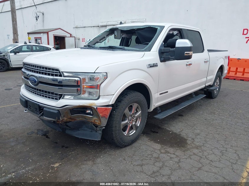2019 Ford F-150, Переворот, IAAI, VIN 1FTFW1E17KFA43749 — фото 2
