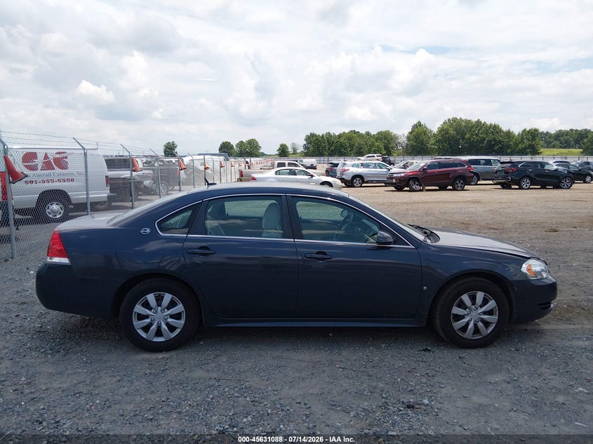 2009 Chevrolet Impala Ls VIN: 2G1WB57K291225765 Lot: 45631088