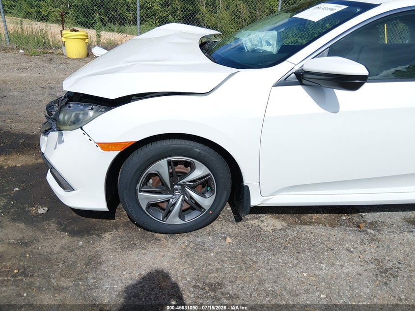 2019 HONDA CIVIC SEDAN 2.0L I-4 DOHC, VVT, 158HP
