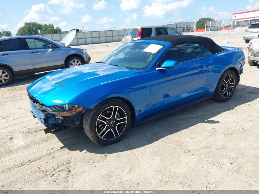 2021 Ford Mustang Ecoboost Premium VIN: 1FATP8UH8M5109277 Lot: 45631103