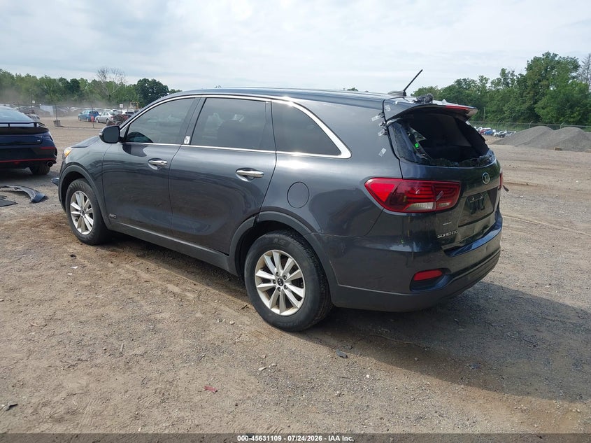 Vin: 5xypgda55kg488757, lot: 46129575, kia sorento 3.3l lx 20193