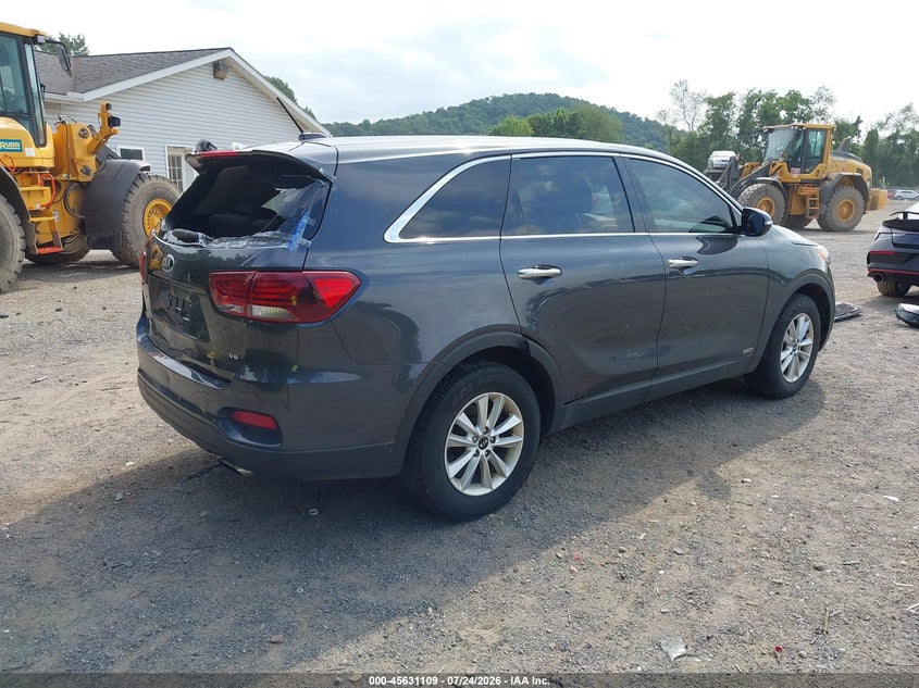 Vin: 5xypgda55kg488757, lot: 46129575, kia sorento 3.3l lx 20194