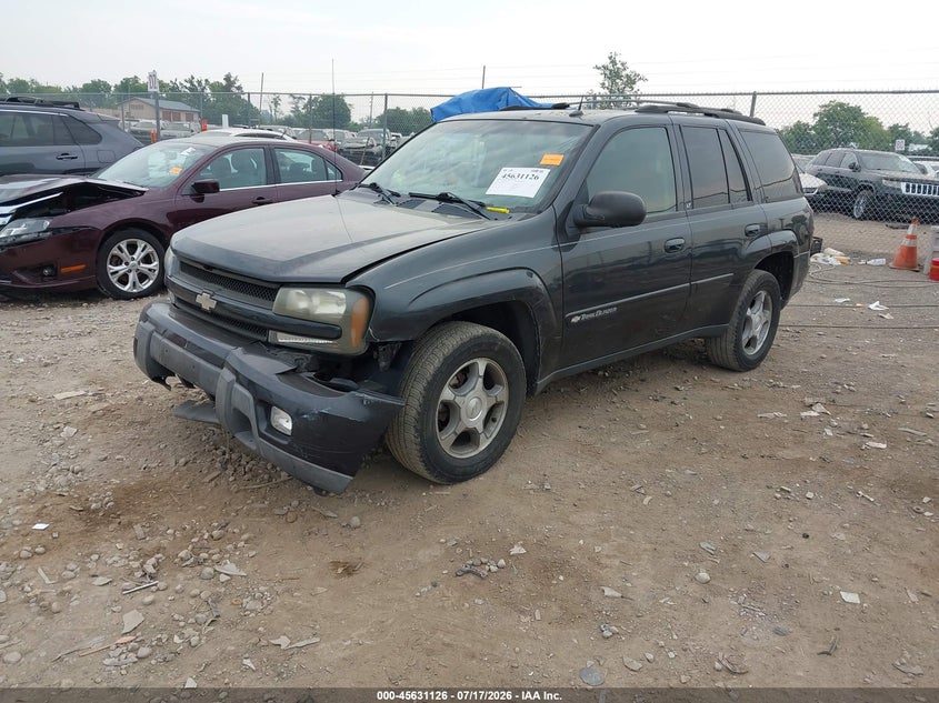 2004 Chevrolet Trailblazer Lt VIN: 1GNDT13S242107791 Lot: 45631126
