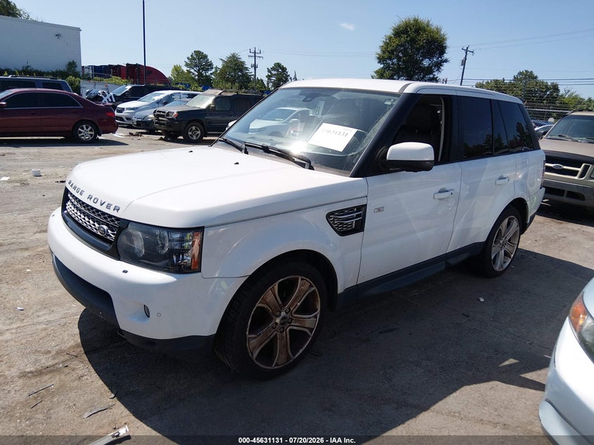 Vin: salsk2d47ca750210, lot: 46129597, land rover range rover sport hse 20122