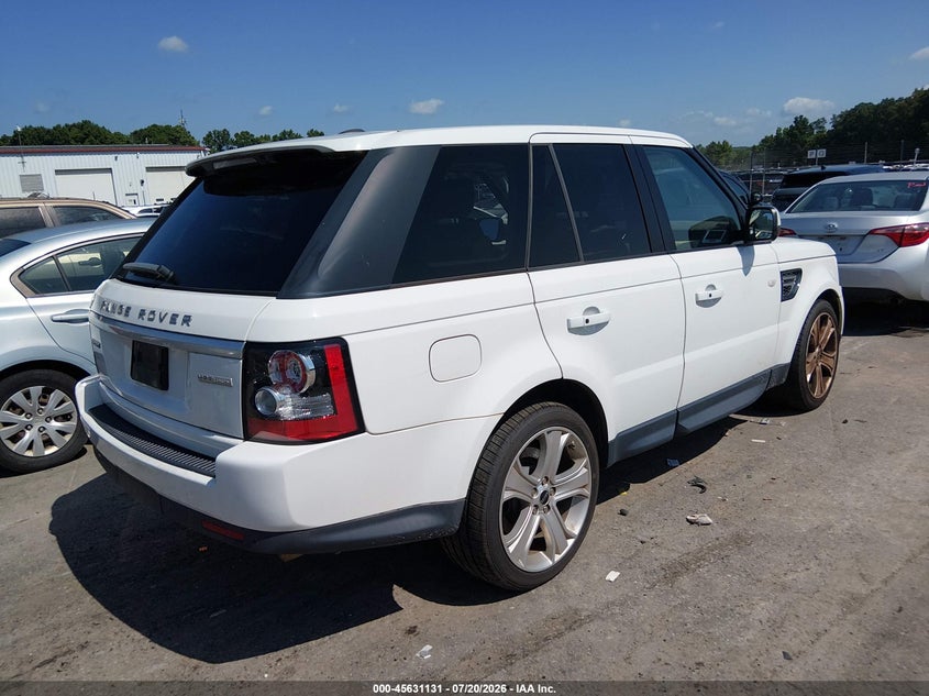 Vin: salsk2d47ca750210, lot: 46129597, land rover range rover sport hse 20124
