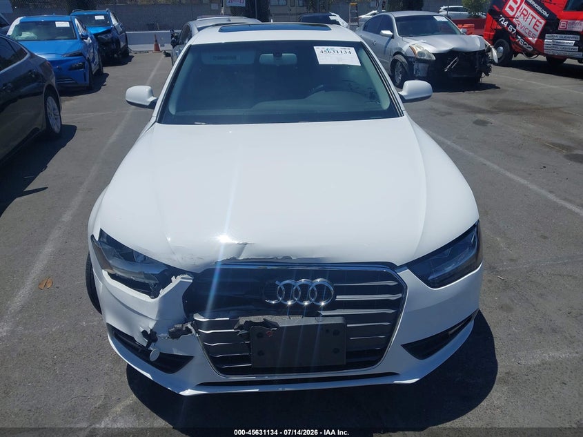 2014 Audi A4 2.0T Premium VIN: WAUAFAFL2EN017660 Lot: 45631134