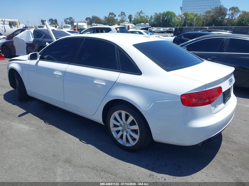 Vin: wauafafl2en017660, lot: 46129600, audi a4 2.0t premium 20143